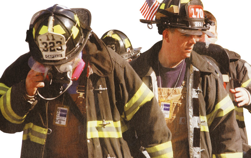 344 Feuer- wehrleute starben am 11.September 2001 im Einsatz